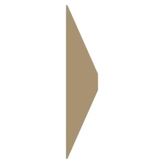 La Diva Veronica Trapezio Veronica Liscia Cappuccino L 4x20