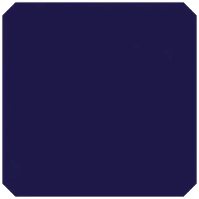 La Diva Violante Ottagono Liscia Mirtillo L 20x20