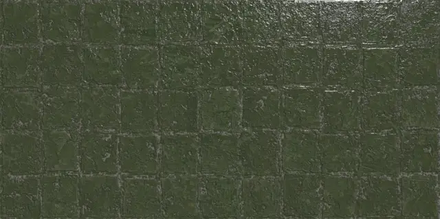Abstra Green Blocks Shiny 50x100