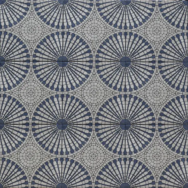 Carino Indigo Mosaico 20x20