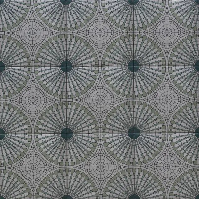 Carino Menta Mosaico 20x20