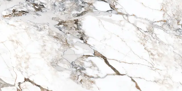 Марбл-Х Бреча Капрайа Белый Лаппато R9 60x120