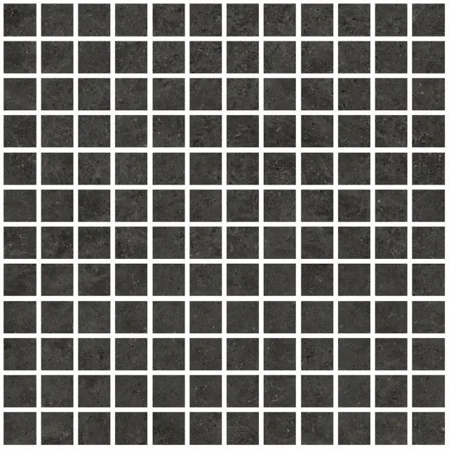 Beren Black Mosaic 25 Natural 30x30