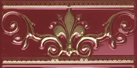 Керамическая плитка CENEFA NOBLESSE BURDEOS GOLD 20X10