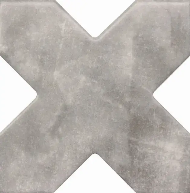 Керамическая плитка BECOLORS CROSS 13,25X13,25 GREY