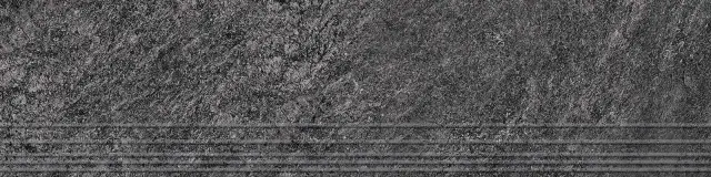Rocks dark grey серые темные, глазурованные Sugar 1200х300х9,5мм