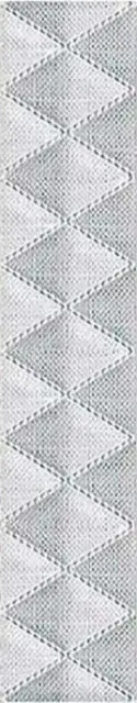 Бордюр Illusio Grey ''Geometry'' XX |31.5x6.2