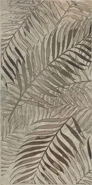 Керамогранит Dado Ceramica Wallpapers Bronze Fern rett матовый коричневый D303524 120х60 см