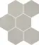 CONTINUUM SILVER MOSAICO HEXAGON