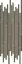 Charme Advance Elegant Brown Strip 26X75