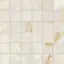 Gemme Bianco Macromosaico Brillante 30x30