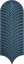 Cifre Alma Scale Marine Brillo CFR000089 8×21,5 см, плитка